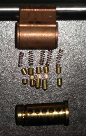 Master DG disassembled